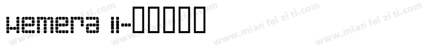 Hemera II字体转换